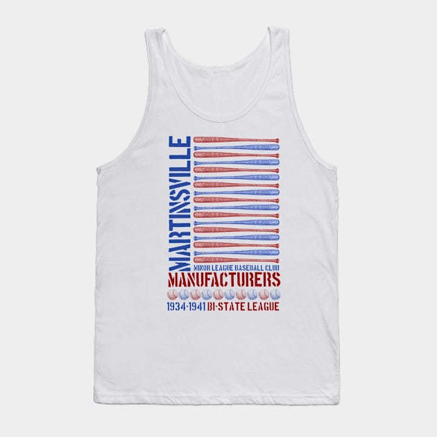 Martinsville Manufacturers Tank Top by MindsparkCreative